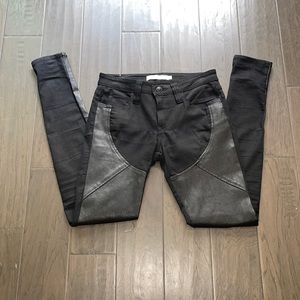 Leather Frankie B jeans